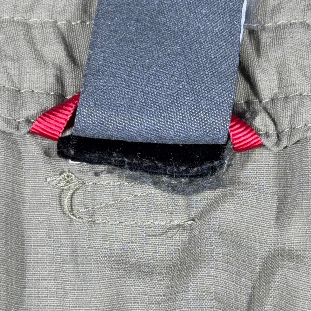 The North Face Mens Hiking Pants Olive Green Cargo Outdoor Trousers 32x31